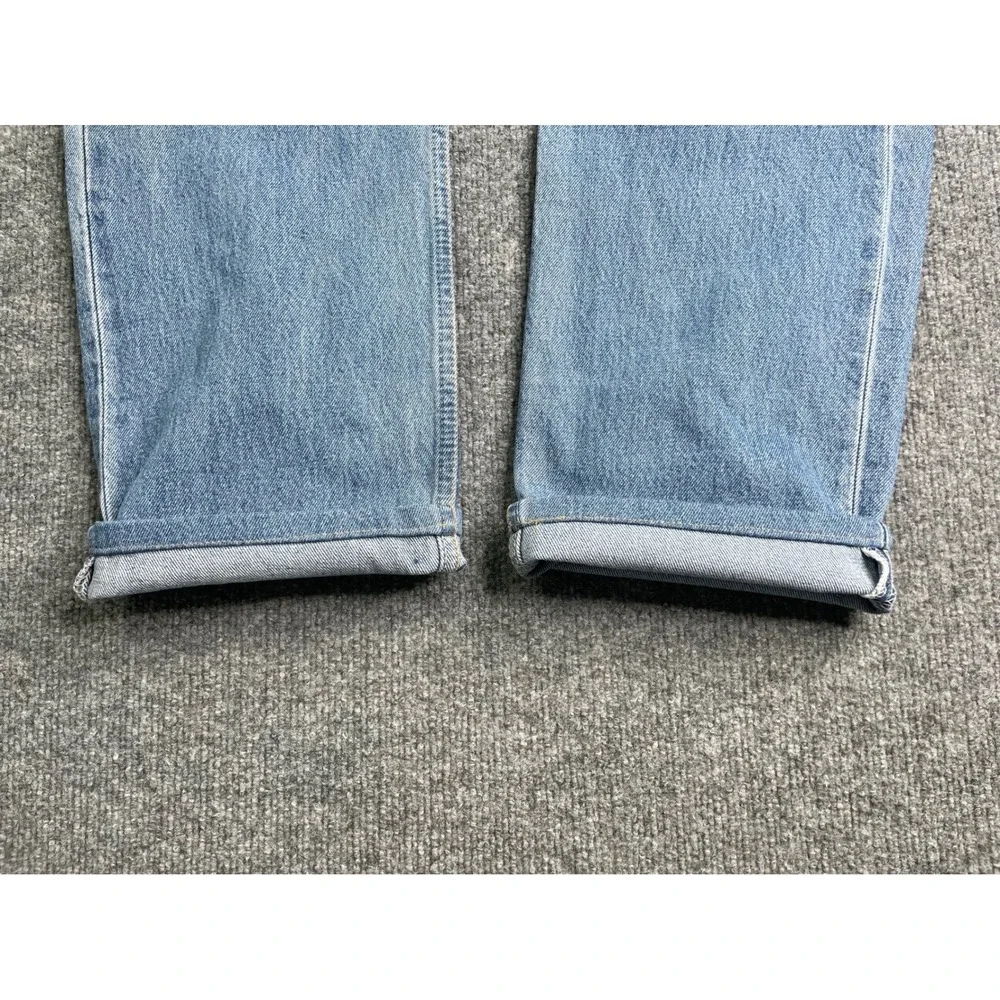 Levi's 501‎ Jeans Mens W34 L34 Blue Straight Leg Button Fly Made in UK Vintage